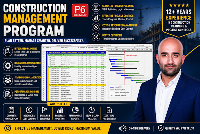 create construction management program