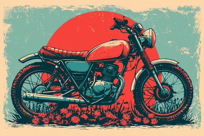 make retro and vintage illustration