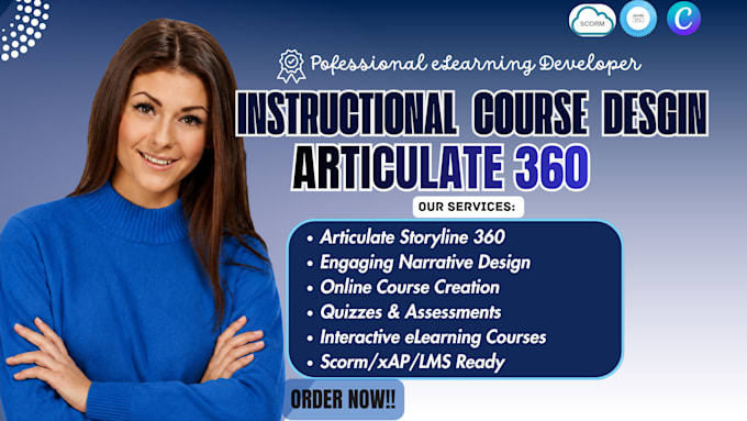 design responsive elearning video courses on articulate 360 scorm video course