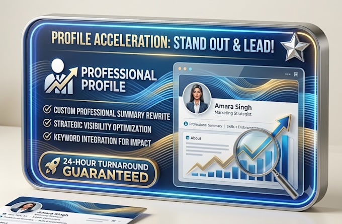 rewrite your linkedin about section in 24 hours