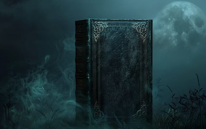 do horror book cover design, ebook cover