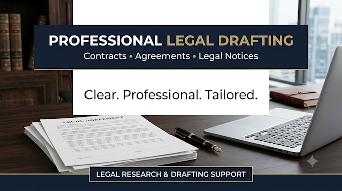 draft professional legal documents contracts and agreements