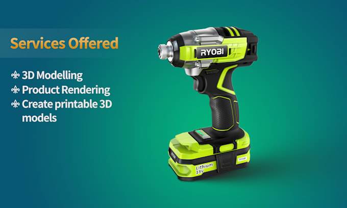 create product 3d modeling and photorealistic keyshot rendering for ecommerce