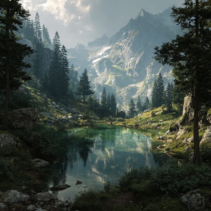 create environment concept art