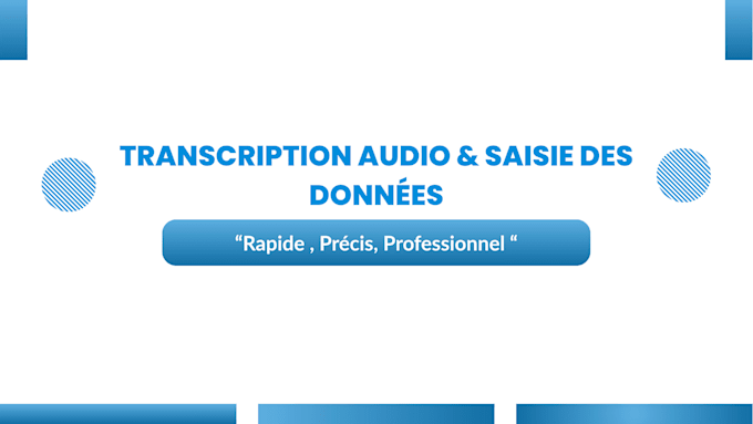 transcribe your audio or video in french with precision