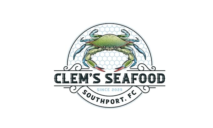 design best quality restaurant seafood logo