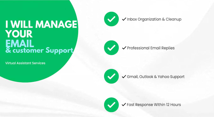 manage your emails and reply to customers professionally