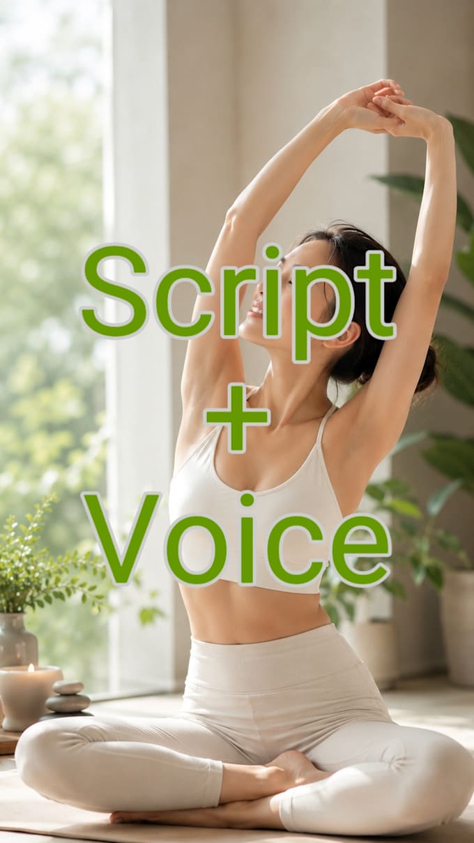 script, voice over and edit short video