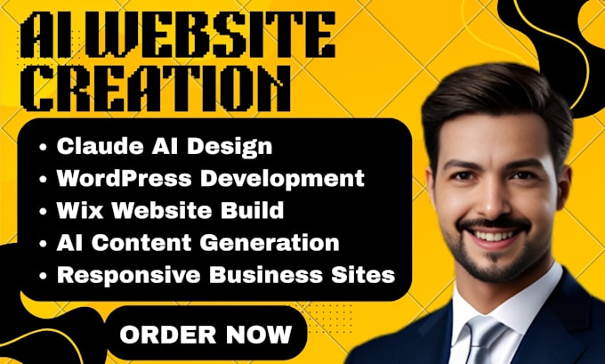 ai claude wordpress wix website ai website content generation claude higgsfield