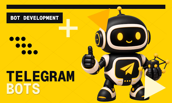 develop a custom telegram bot with automation and API integration