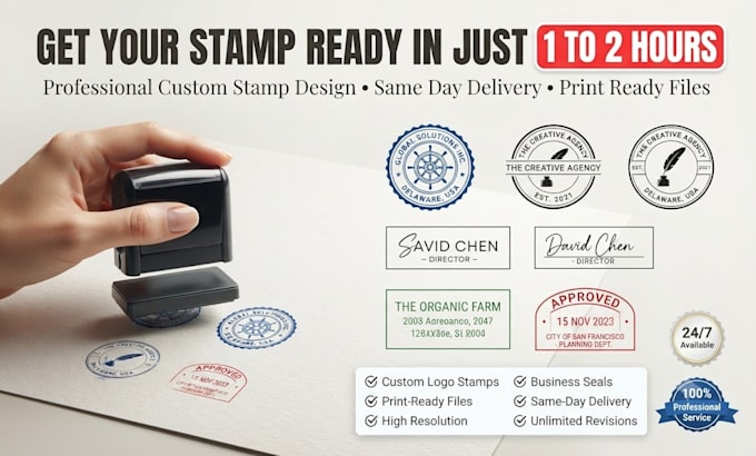 design round stamp, badge, patch, sticker