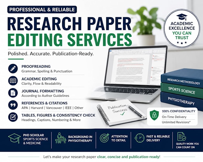 edit and proofread your research paper for journal submission