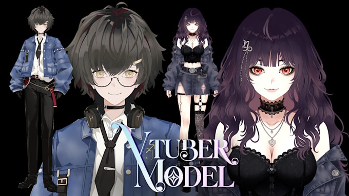 design custom vtuber model