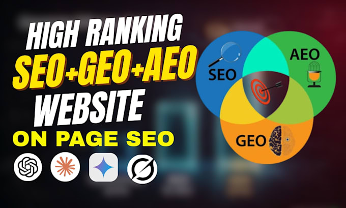 optimize your website with on page seo geo aeo optimization, execute semrush aeo