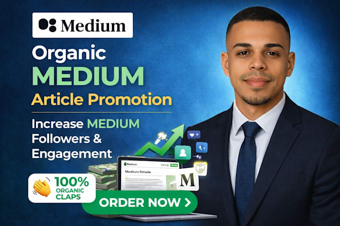 increase medium article visibility with real readers