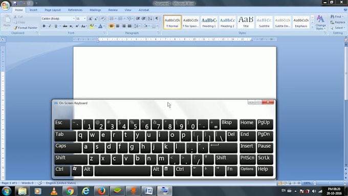 do hindi and english typing
