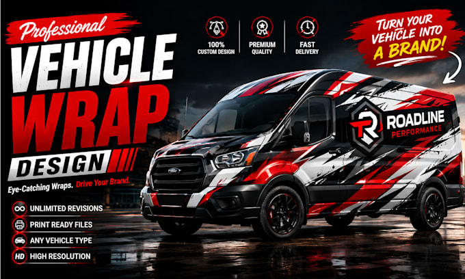 design a custom vehicle wrap