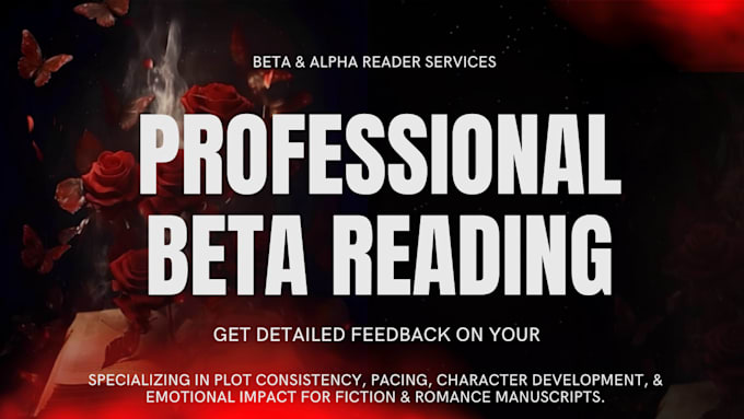 beta read your romance fantasy beta reader and provide full readers report