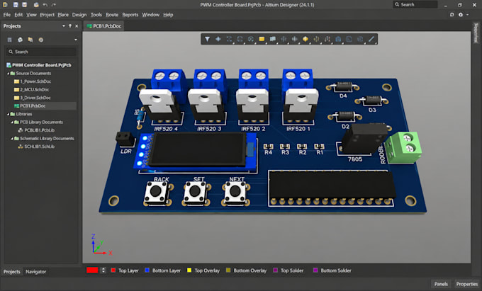 do pcb design, multilayer pcb layout, esp32, stm32, iot, schematic, gerber, bom