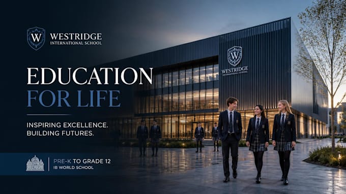design a modern responsive school website