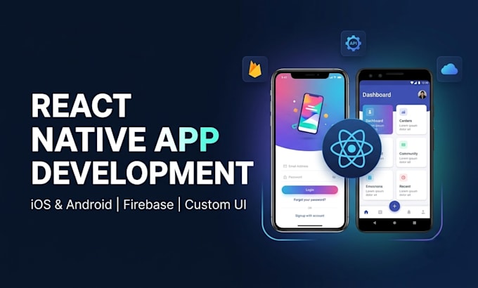 develop mobile app for IOS and android with react native