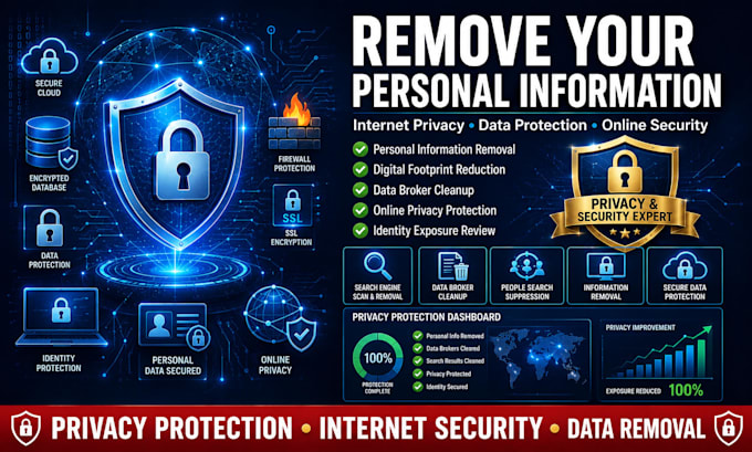 remove your personal information from the internet for privacy security