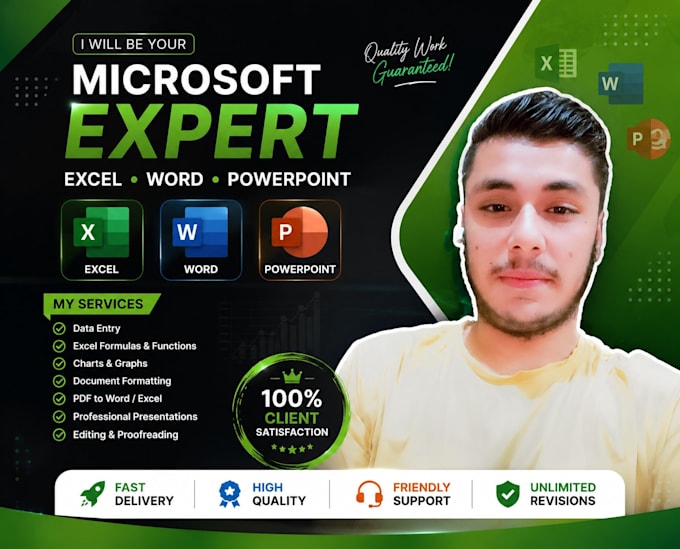 do microsoft excel data entry, formulas, charts, and spreadsheets microsoft word