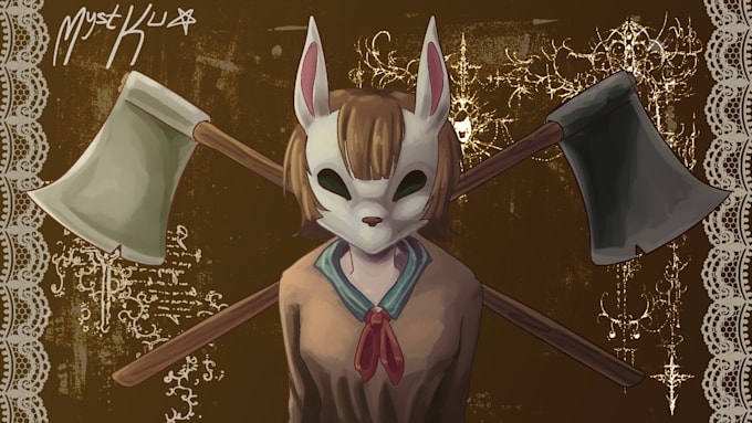 draw a halfbody of your character