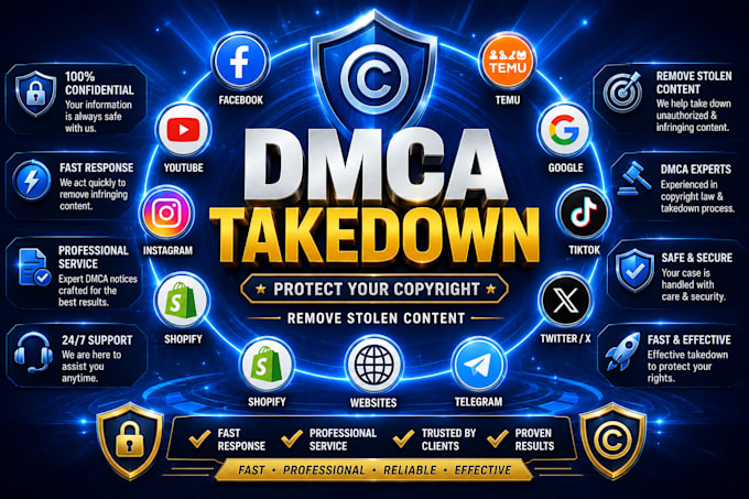 file dmca takedown notices to remove stolen content fast