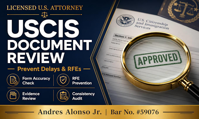 review your uscis forms and immigration documents