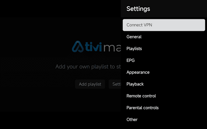 rebrand tivimate app with control panel