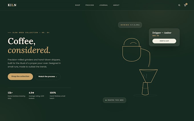 build fully customized website