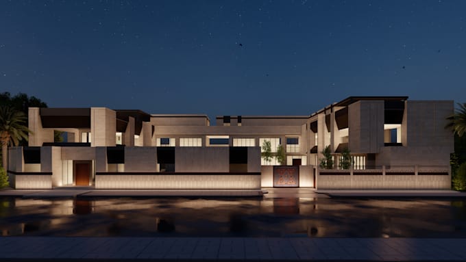 create professional rhino 3d model from your architectural drawings
