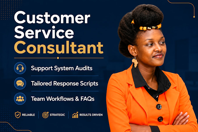 be your customer service consultant