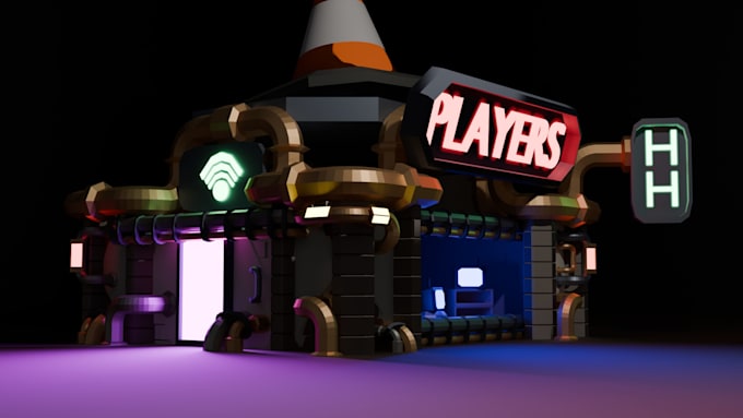 3d model a building or environment