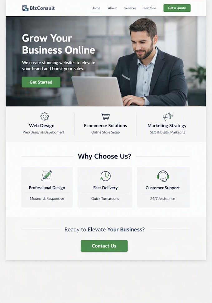 create professional websites and apps