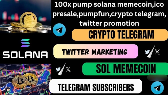 pump your web3 project, hype memecoin, presale, ico, telegram, twitter promotion