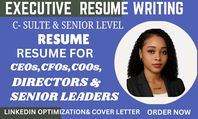 write a professional resume for any career level