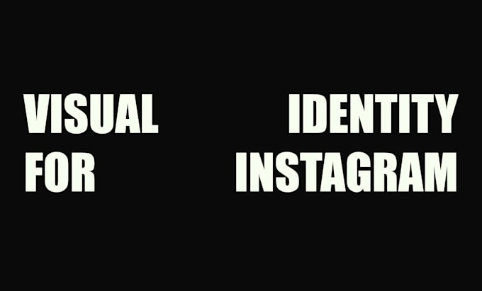 create your instagram visual identity