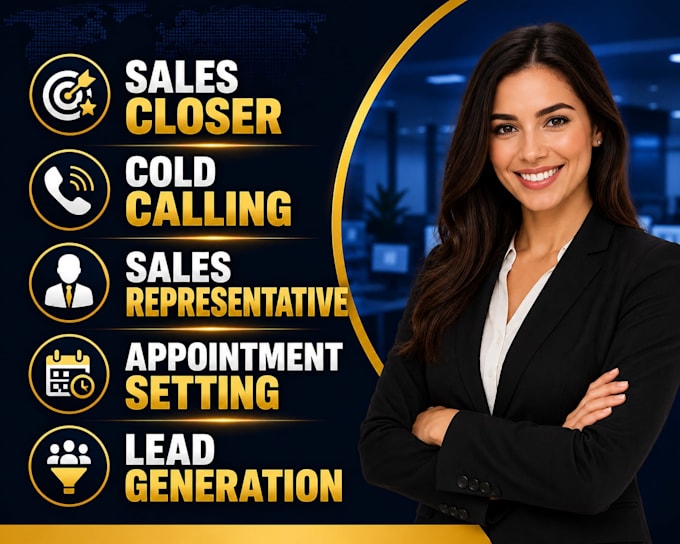 be your b2b sales closer and cold calling sales representative