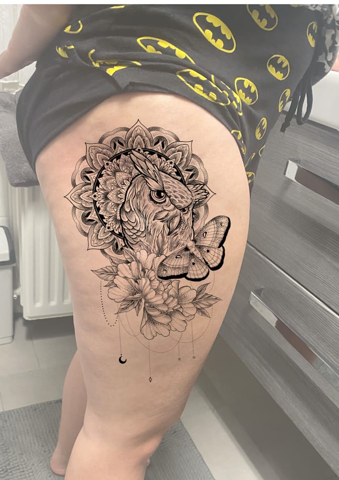 create detailed geometric mandala