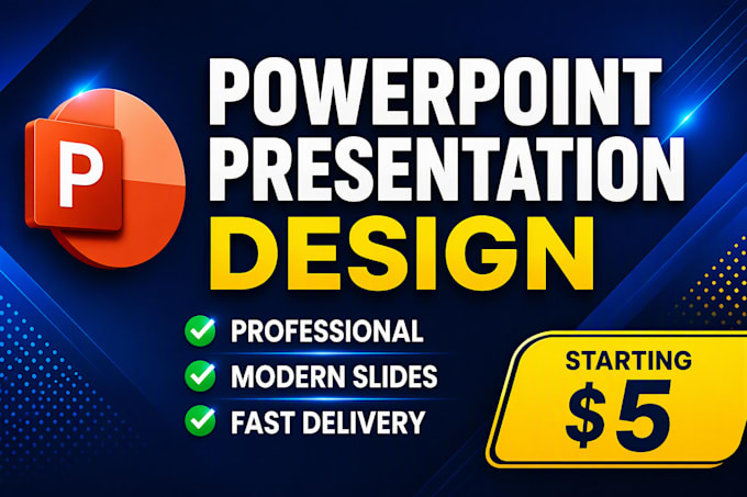 design professional powerpoint presentations and PPT slides