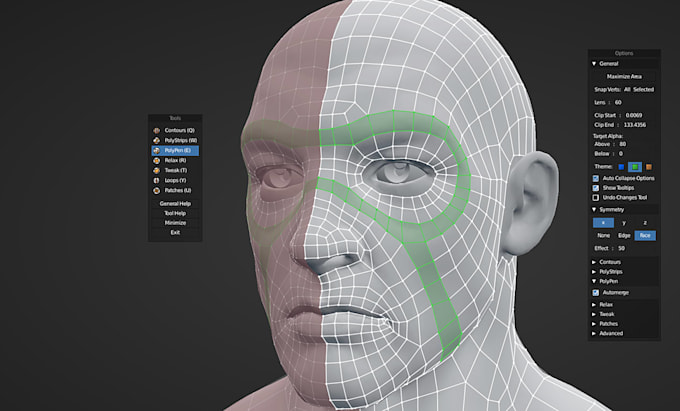 fix broken 3d models repair meshes retopology uv unwrap bake and optimize
