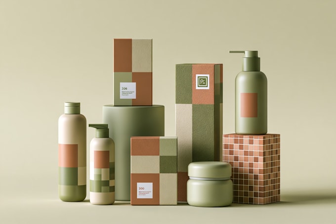 make packaging box dieline, die cut and cut lines template