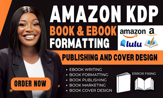 book formatting kindle book publishing paperback hardcover formatting