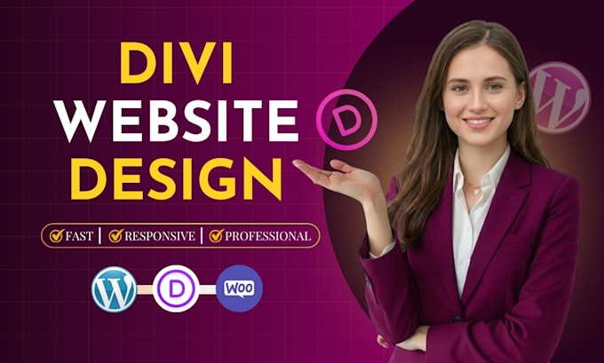 build a stunning website using divi builder as a divi expert