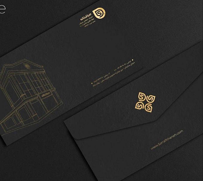 design modern professional envelope design for your brand