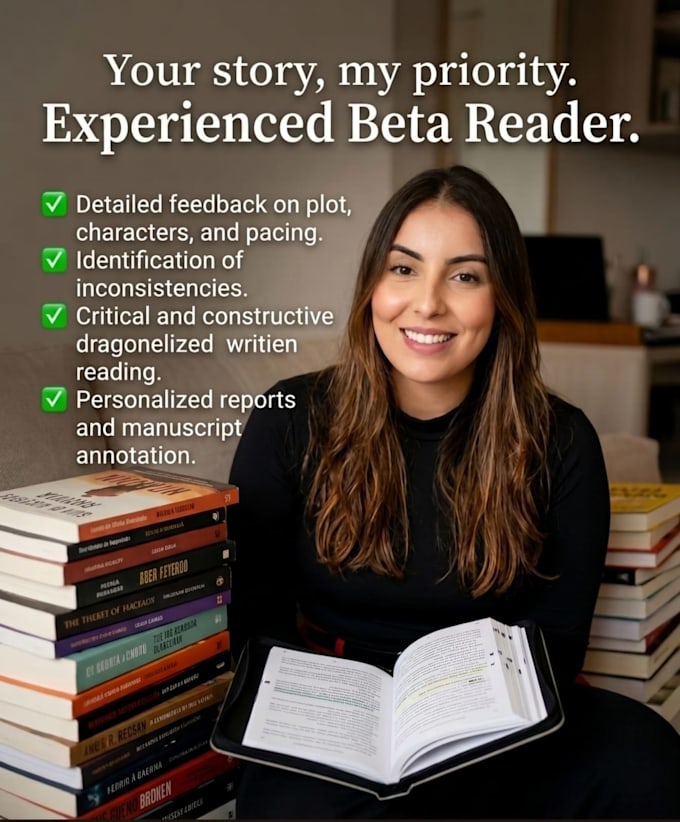 beta read your book and provide detailed feedback