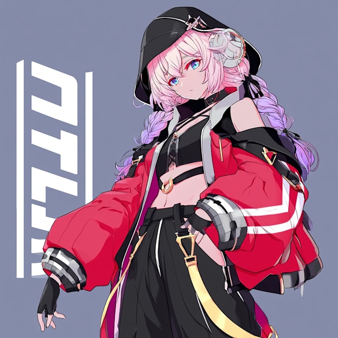 do a anime character