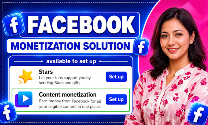 consultation you set up facebook monetization and content monetization features